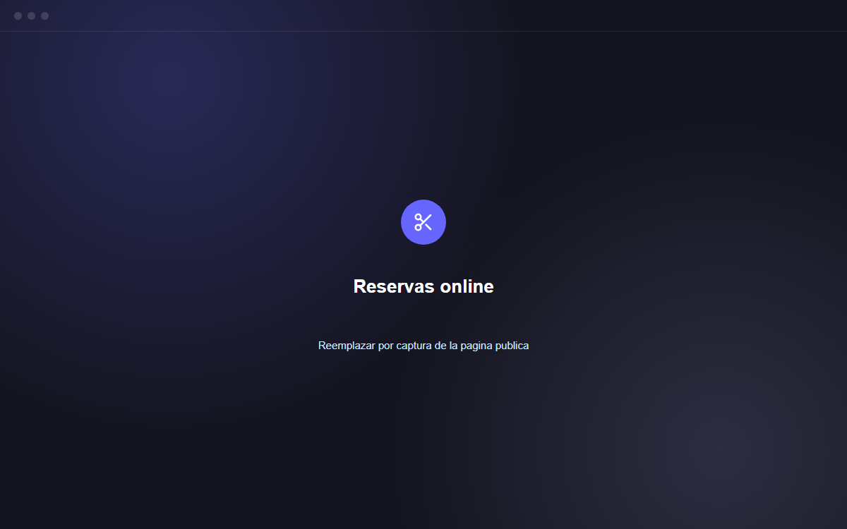 Tus clientes reservan solos